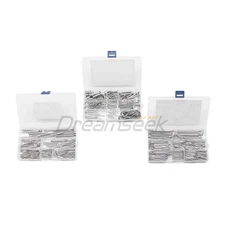 122/230/340Pcs Cotter Pin R Clip Clevis Pin Assortment Kit Hair Pin Split Pins