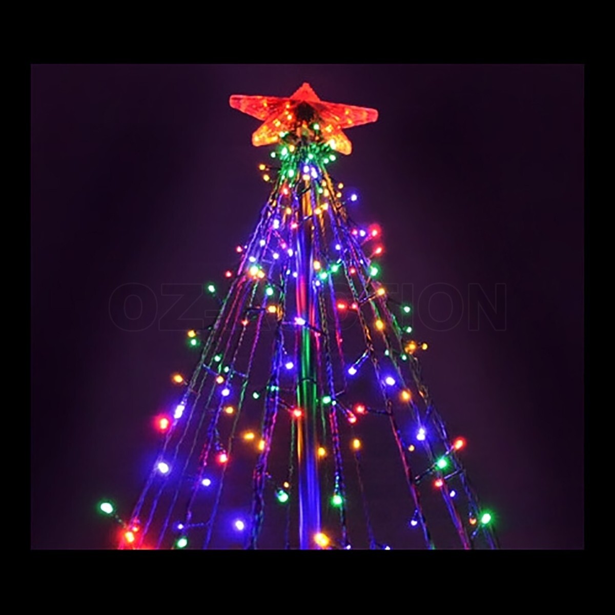2.2M LED Christmas Tree Lights Star Xmas Decoration Party Indoor
