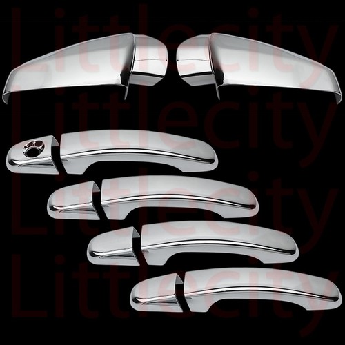 For 1015 CHEVY EQUINOX / 1015 GMC TERRAIN Chrome 4 DOOR HANDLE Mirror