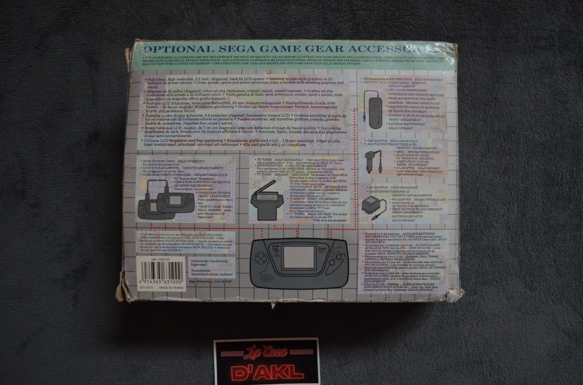 Boîte Repro Game Gear - Global Gladiator, Vide (pas De Jeu), Bon état, Pour Collectionneurs