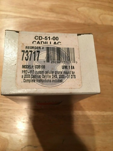 Pro-Fit-Intl In Dash Mount #CD-51-00 Cadillac DeVille 2000-2001, see below - Picture 1 of 3
