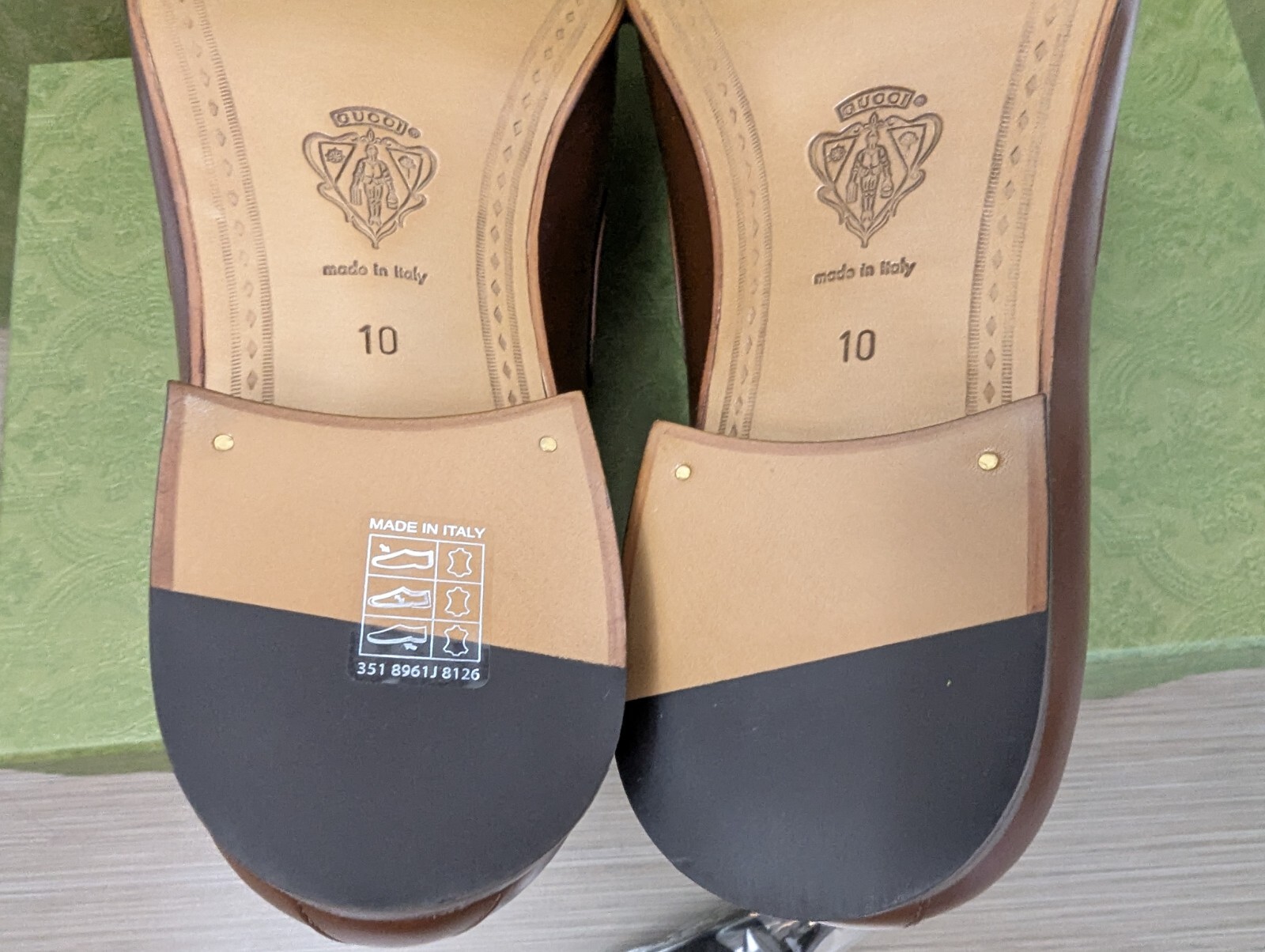 Gucci Leather Dress Loafers (New in box, US size 11, Made in Italy) image 6