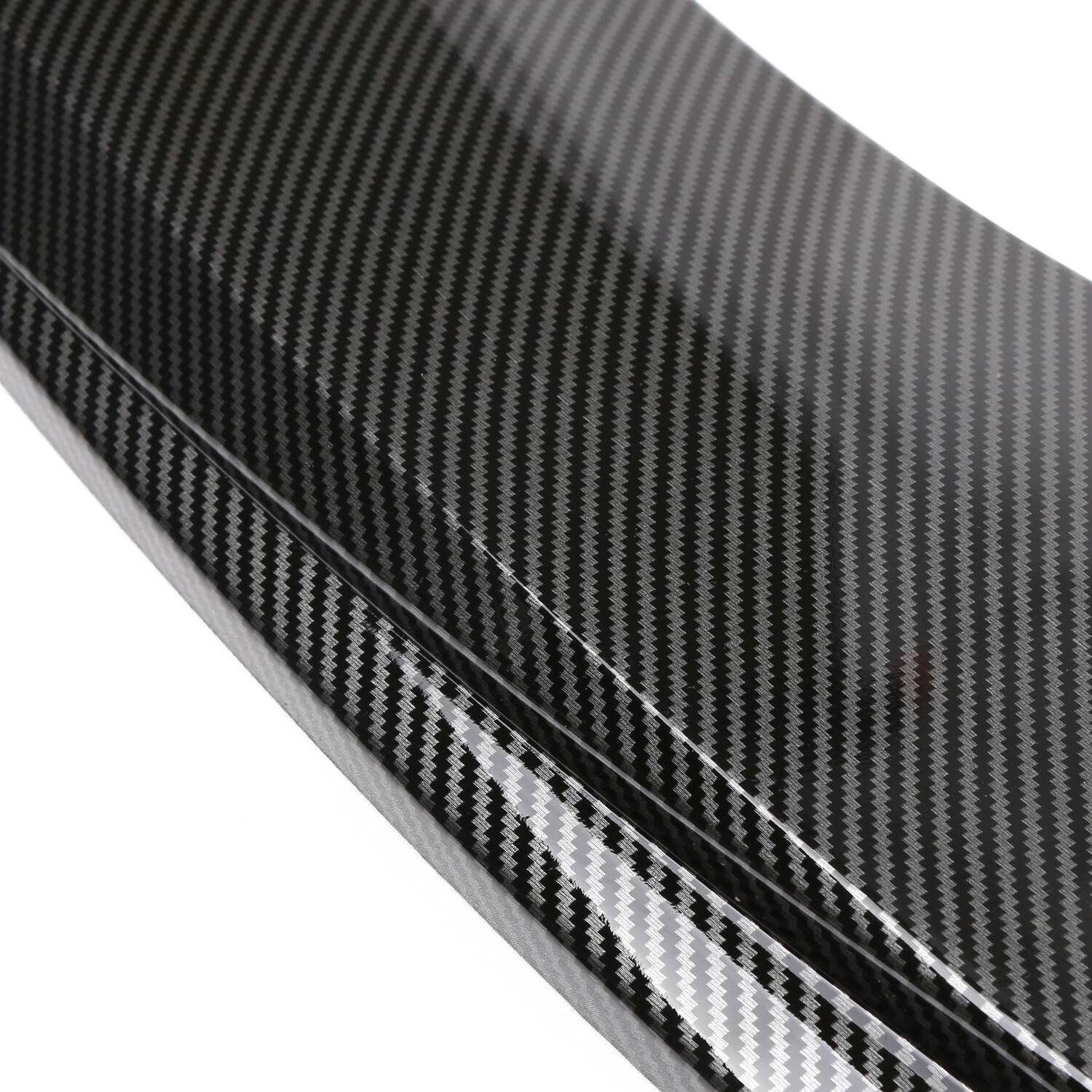 For Bentley Front Bumper Lip Spoiler Splitter+Strut Rods Carbon Fiber