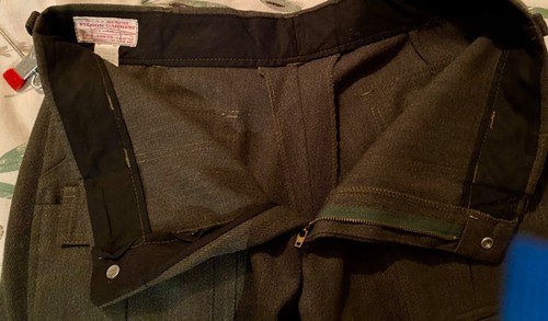 Vintage Filson Garment Whipcord 100% Wool Pine Green Cargo Pants Style 180 - Picture 15 of 15