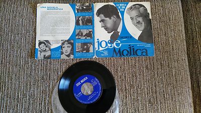 JOSE MOJICA LA NOVELA DE UNA VIDA - SINGLE 7'' MEGA RARE!!! 1966 ESP