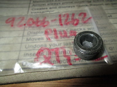 NOS Kawasaki OEM Crankcase PT3-8x10 Plug KAF540 ZX750 ZX900 KVF360