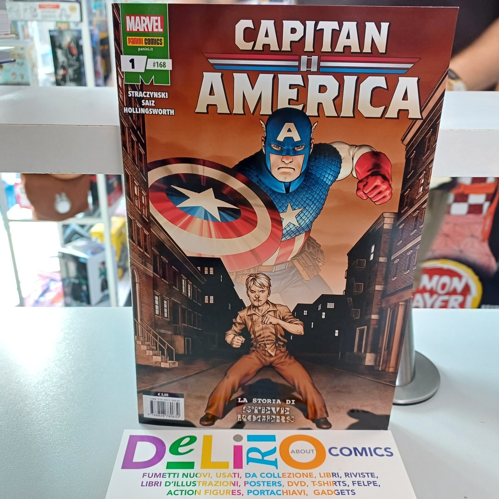 CAPITAN AMERICA N.168 CAPITAN AMERICA N.1 Ed.PANINI SCONTO 5%