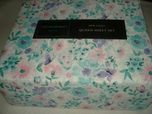 Cynthia Rowley Floral Standard Bed Sheets