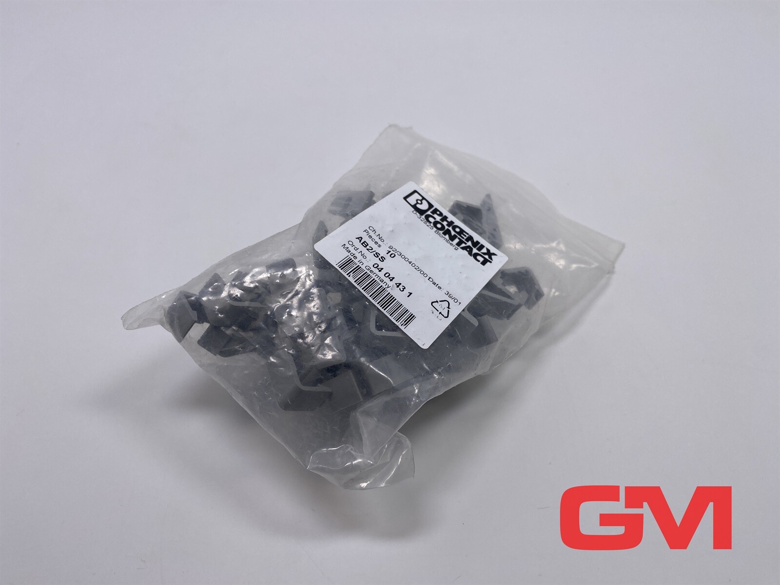 VE 10X Phoenix Contact Double Support Bracket AB2/SS 0404431
