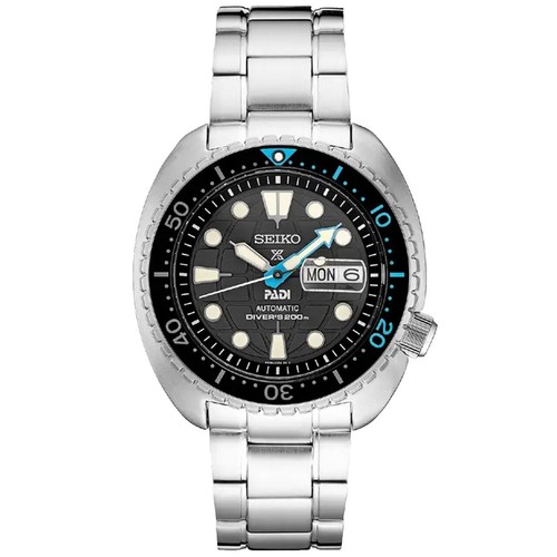 Seiko Kinetic Diver's 200m Yellow Dial Stainless Steel Wristwatch