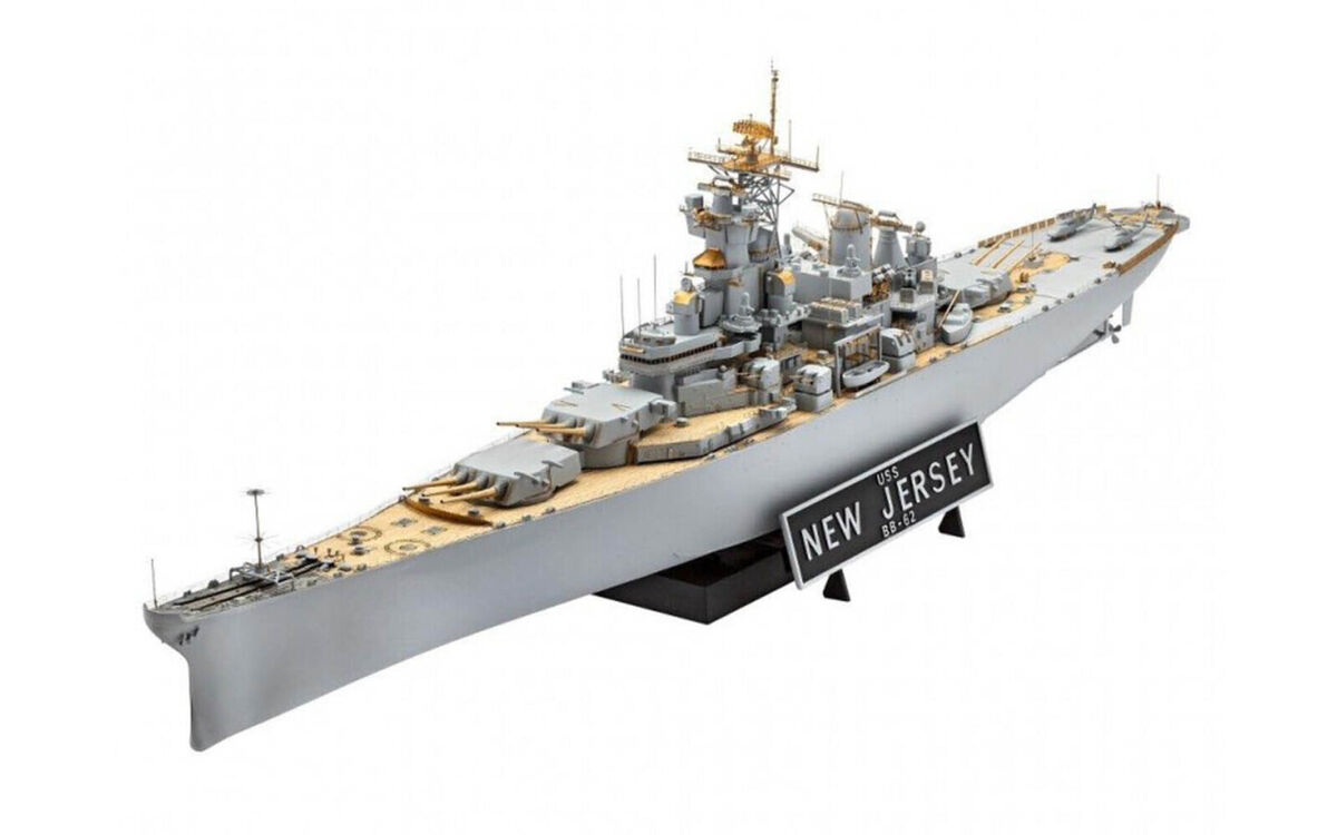 Revell 805129 1:350 U.S.S. NEW JERSEY BB-62 (1982) | eBay Revell 805129 1:350 U.S.S. NEW JERSEY BB-62 (1982) | eBay