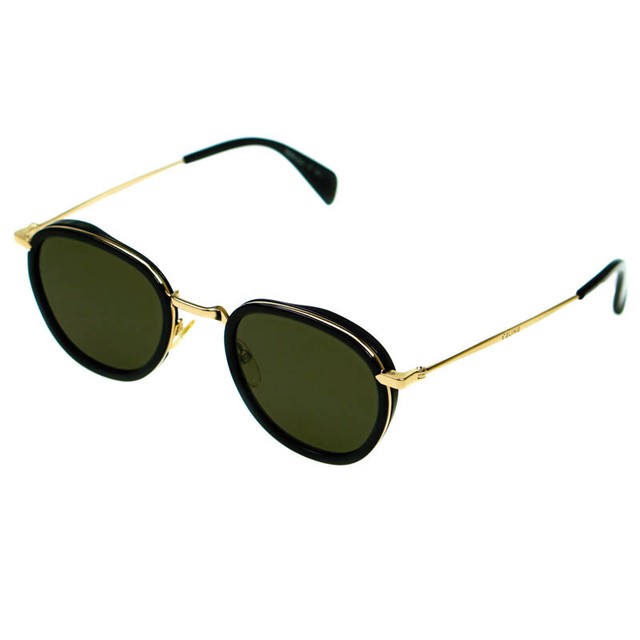 celine black and gold sunglasses