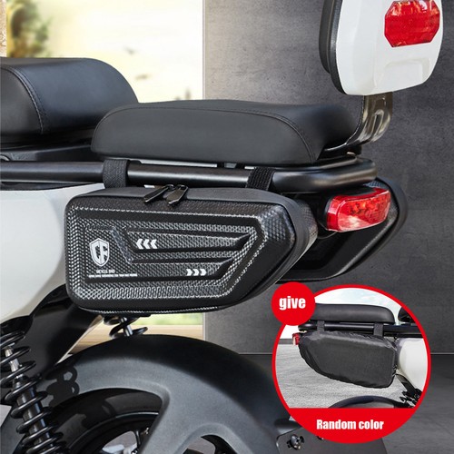 2PCS Motorcycle Side Saddlebags PU+EVA Luggage Saddlebag Sport Panniers Bike Bag