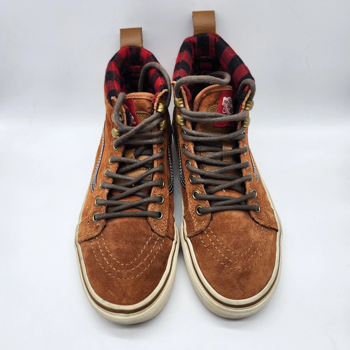 Vans clearance flannel shoes