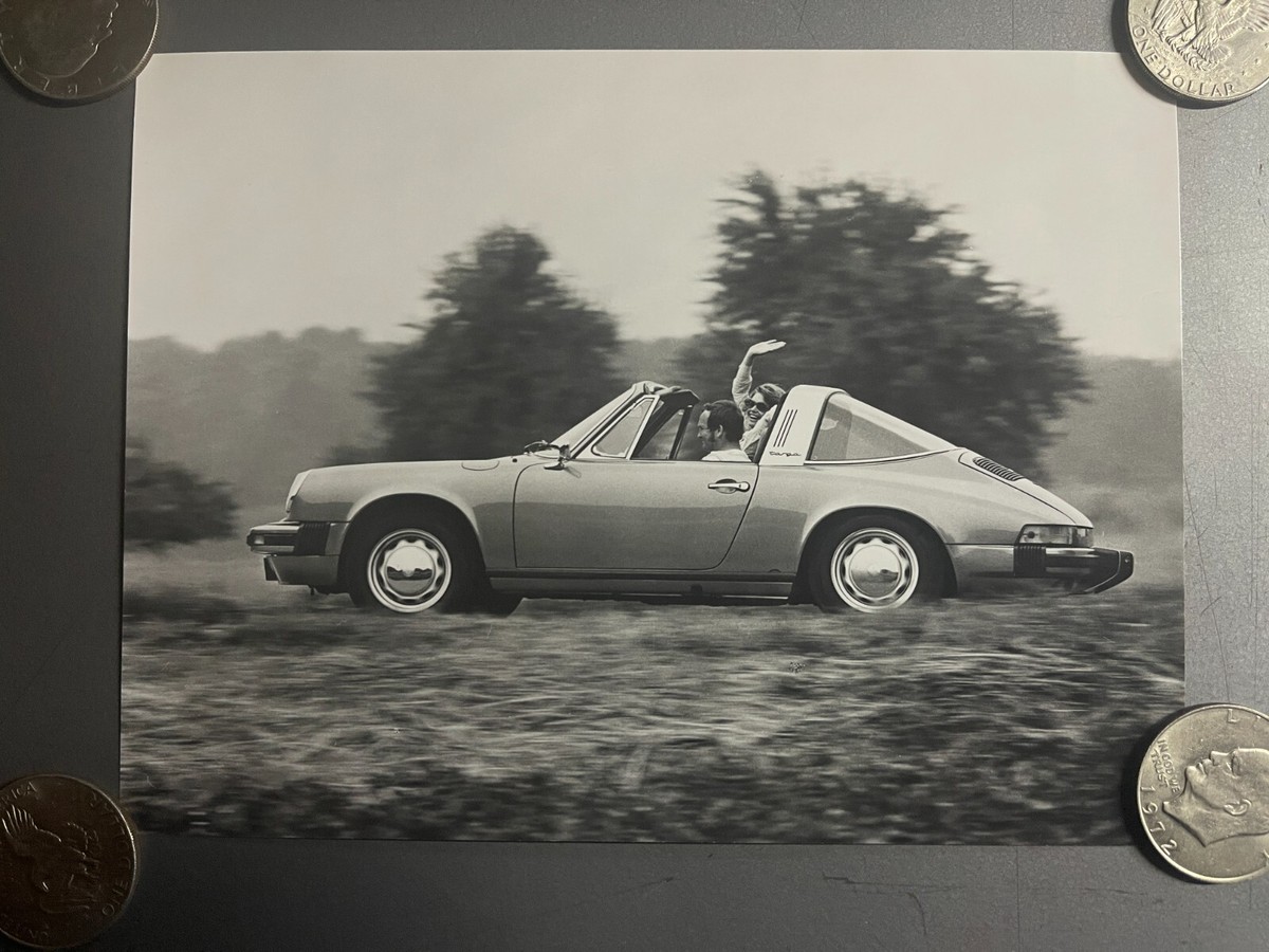 Porsche VW-Porsche 1974 価格リスト 1974 Porsche 911 Targa VW-Porsche issued Press Photo, RF - RARE