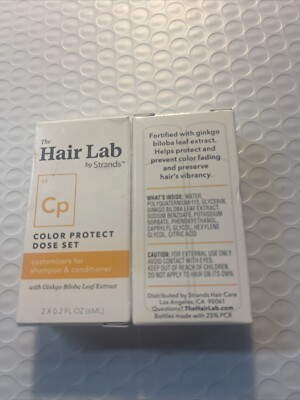 The Hair Lab Color Protect Custom Shampoo and Conditioner Dose Set 2 X 0.2 Fl Oz