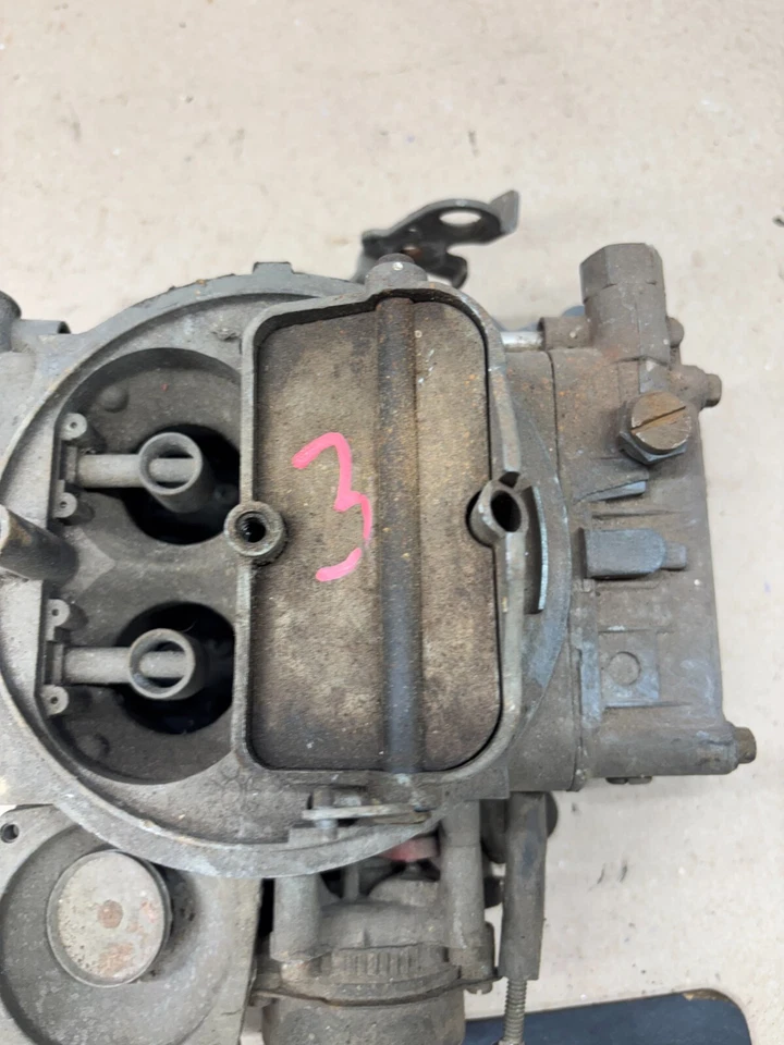 CARBURADOR 4 BBL BAREL HOLLEY 1850-3 2579 C10 Camaro Nova Chevelle Impala CORE Foto 4 de 4