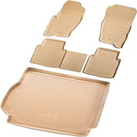 FußMatten & Kofferraumwanne Set Passend FüR Range Rover Sport I L320 | 2005-2013