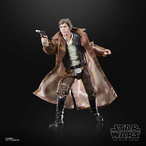 Han Solo Endor Star Wars 40th Anniversary Kenner Black Series personaggio 15 cm Hasbro - Foto 7 di 12