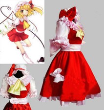 The Embodiment of Scarlet Devil Flandre Scarlet Anime Cosplay Costume 21HG