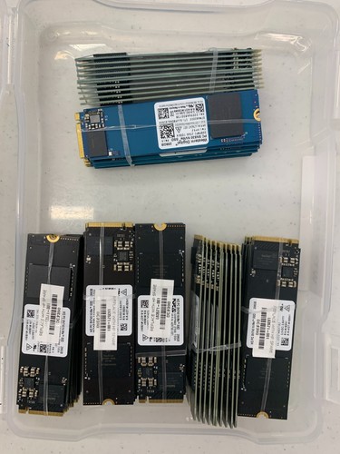 LOT of 50 Western Digital/SK Hynix/Samsung/Kioxia 256GB M.2 2280 PCIe NVMe SSD - Picture 7 of 7