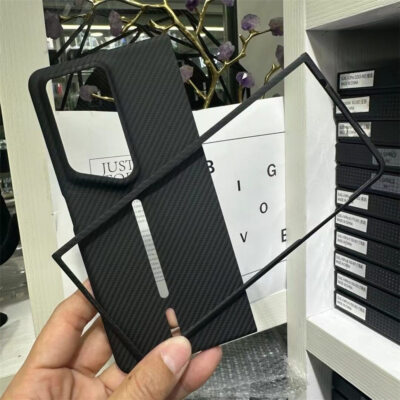 Genuine Carbon Fiber Aramid Case for Honor Magic V2 RSR Matte Armor Back Cover