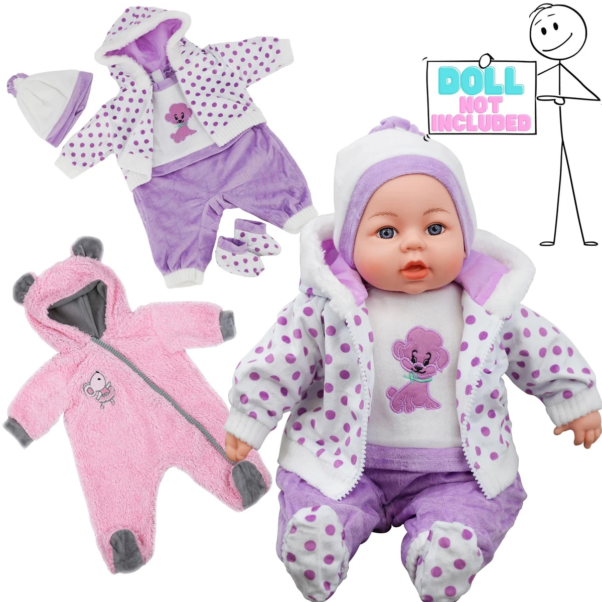 Baby doll best sale purple