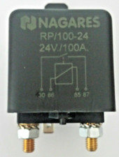 Mahle /Nagares, 24 Volt 100 Amp Relais. Hochleistungs-Trennrelais
