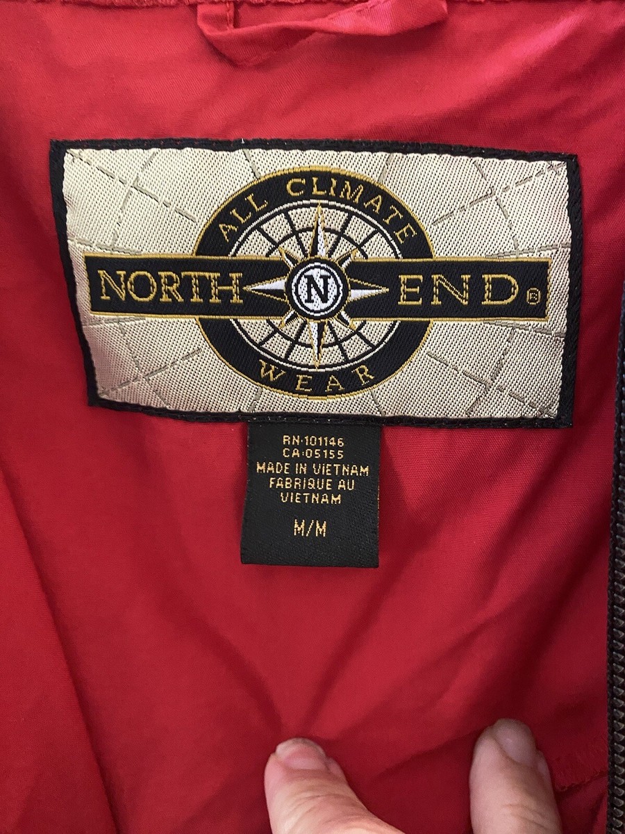 NWT North End Mens Red Ezem System Techno Series Full Zip NWT North End Mens Red Ezem System Techno Series Full Zip