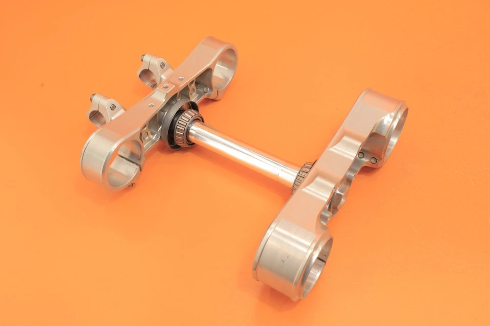 05-08 KTM 125 SX 125SX 2005 Juego de abrazaderas triple árbol vástago de dirección horquilla soporte corona Foto 2 de 4