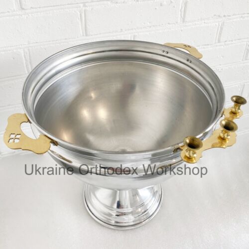 Holy Water Cup for Orthodox Churches Aluminum 9 Liter - Picture 7 of 8