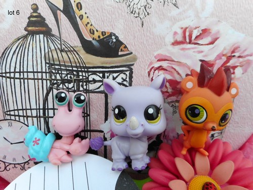 Lot 49 figurines Littlest Petshop LPS Hasbro – Très bon état – Modèles variés - Jeux & Jouets