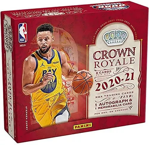 2020/21 Panini Crown Royale Basketball Hobby Box