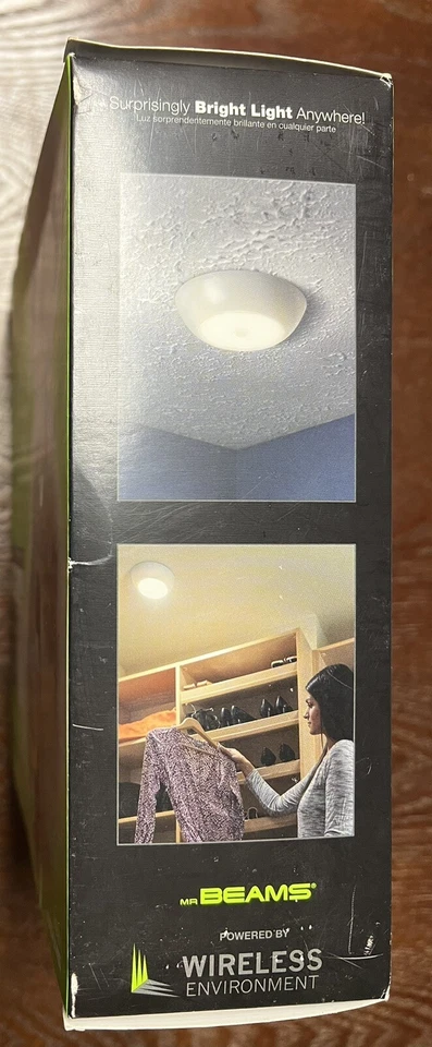 Mr. Beams LEd UltraBright Ceiling Light 300 Lumens MB990-WHT - Image 3 of 4