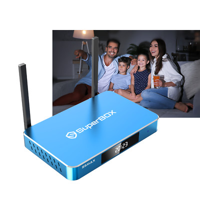 SuperBox S5MAX Streaming MediaPlayer Californian Shipment NO HIDDEN FEES