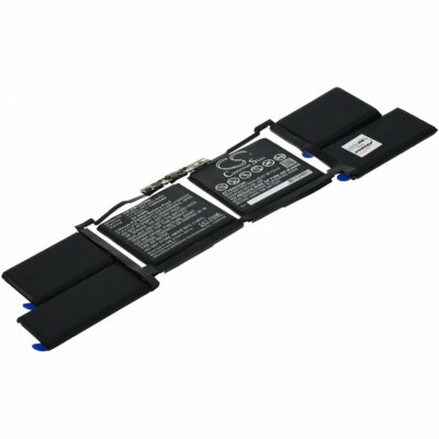 Akku für Laptop Apple MacBook Pro 15 inch TOUCH BAR A1990 Mid-2018 11,4V 7300mAh