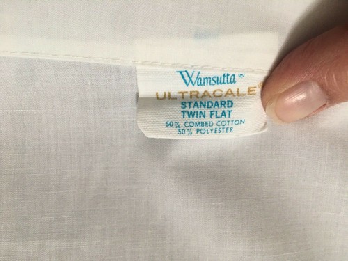 Vtg 60's Wamsutta Disney Mickey Mouse Band Twin Flat Sheet & Pillow Case - Picture 3 of 3