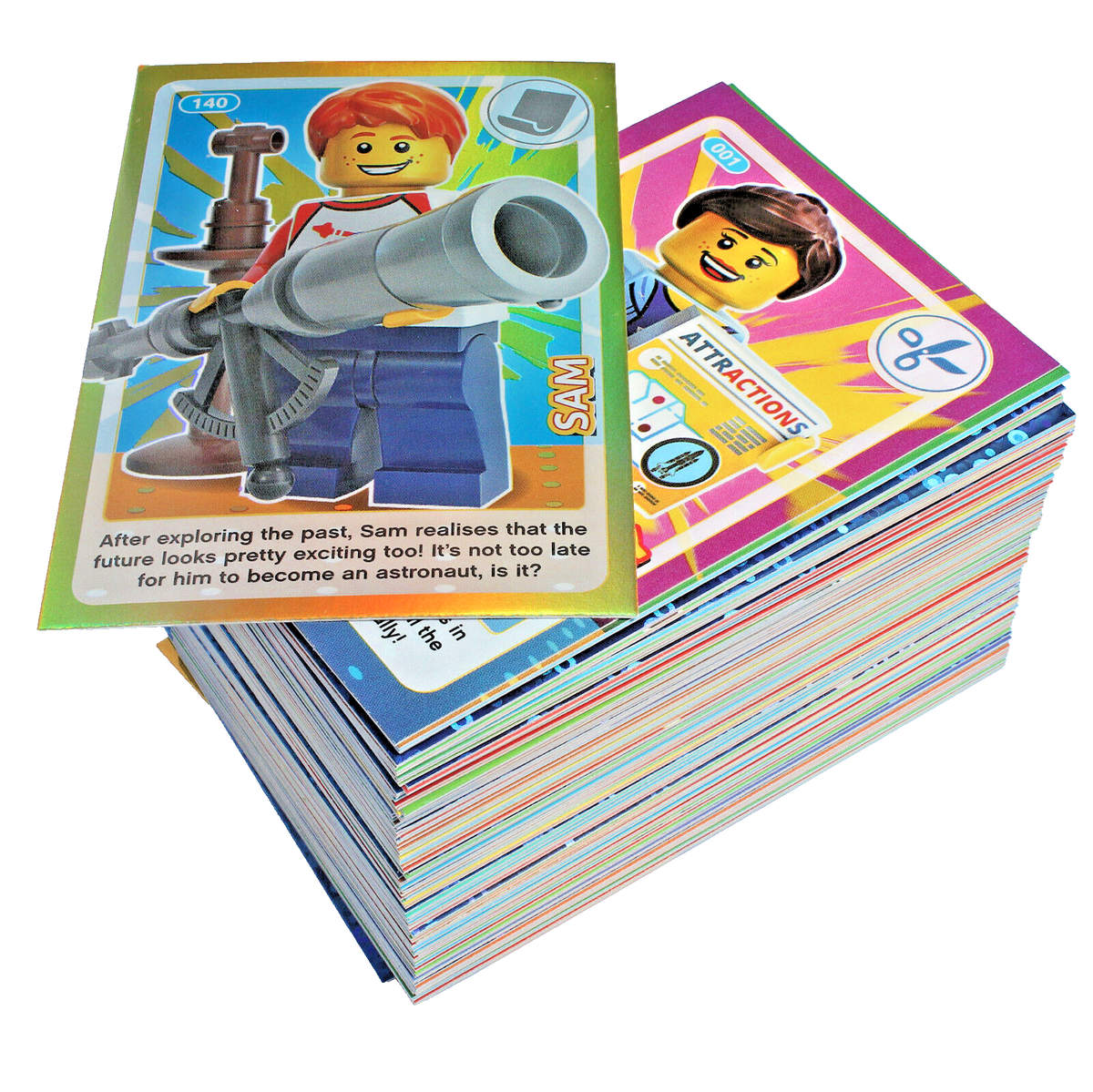 LEGO create the world cards full set 140 cards 2018 + ALBUM/Book