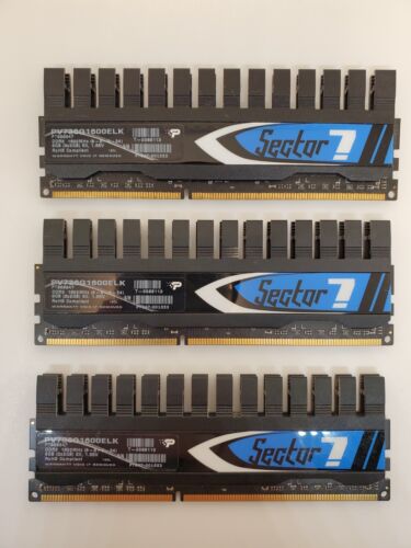 Patriot Sector 7 DRAM - 6GB (3x2GB) - DDR3 1600 Mhz - Picture 2 of 2