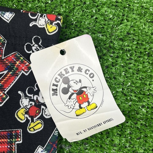 Vintage 90s Disney Mickey & Co. AOP Pants Kids Girls Medium 10-12 Made In USA - Picture 3 of 23