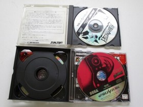 Sega Saturn Sakura Taisen 2 Sega Rally Championship etc Lot of 4 JP