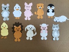 Animal Layering 3D Paper Die Cut Scrapbook Embellishment Journal Card Party DIY