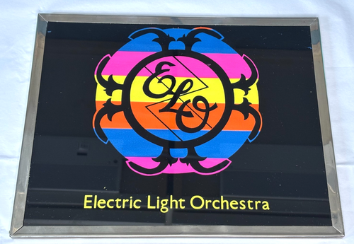 Electric Light Orchestra ELO Rock Music Carnival Mirror 8"X10" Metal Frame VTG