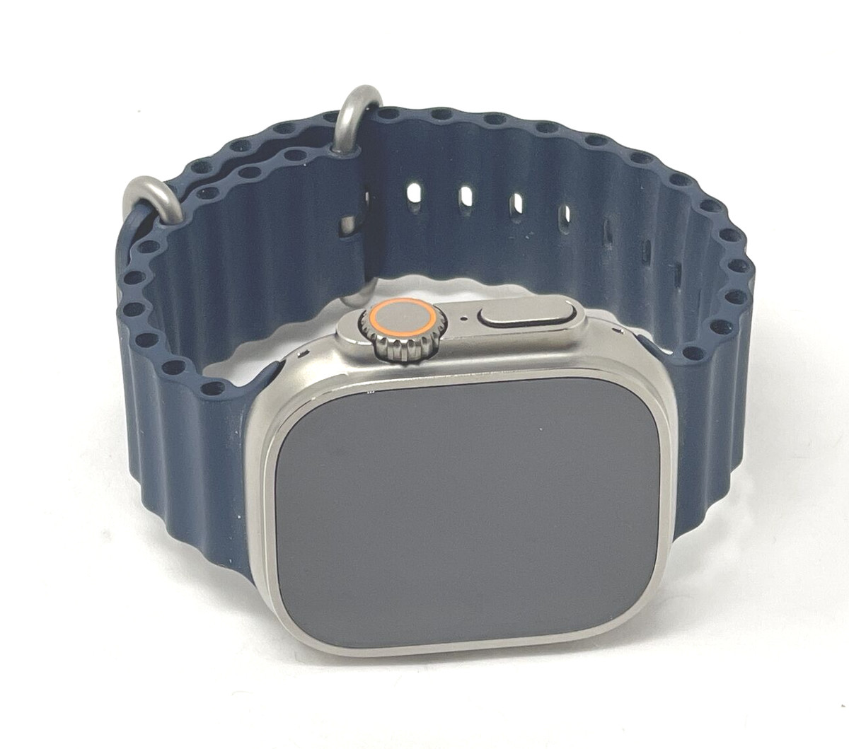 Apple Watch Ultra 2 49MM Titanium Case Blue Ocean Band A2986 Apple Watch Ultra 2 49MM Titanium Case Blue Ocean Band A2986
