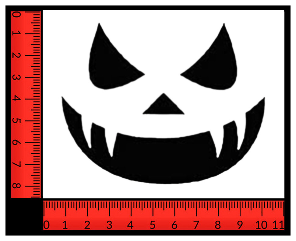 Vampire Pumpkin Face Halloween Pumpkin Carving Craft Stencil 8.5 vampire-pumpkin-face-halloween-pumpkin-carving-craft-stencil-8-5-x-11-ebay