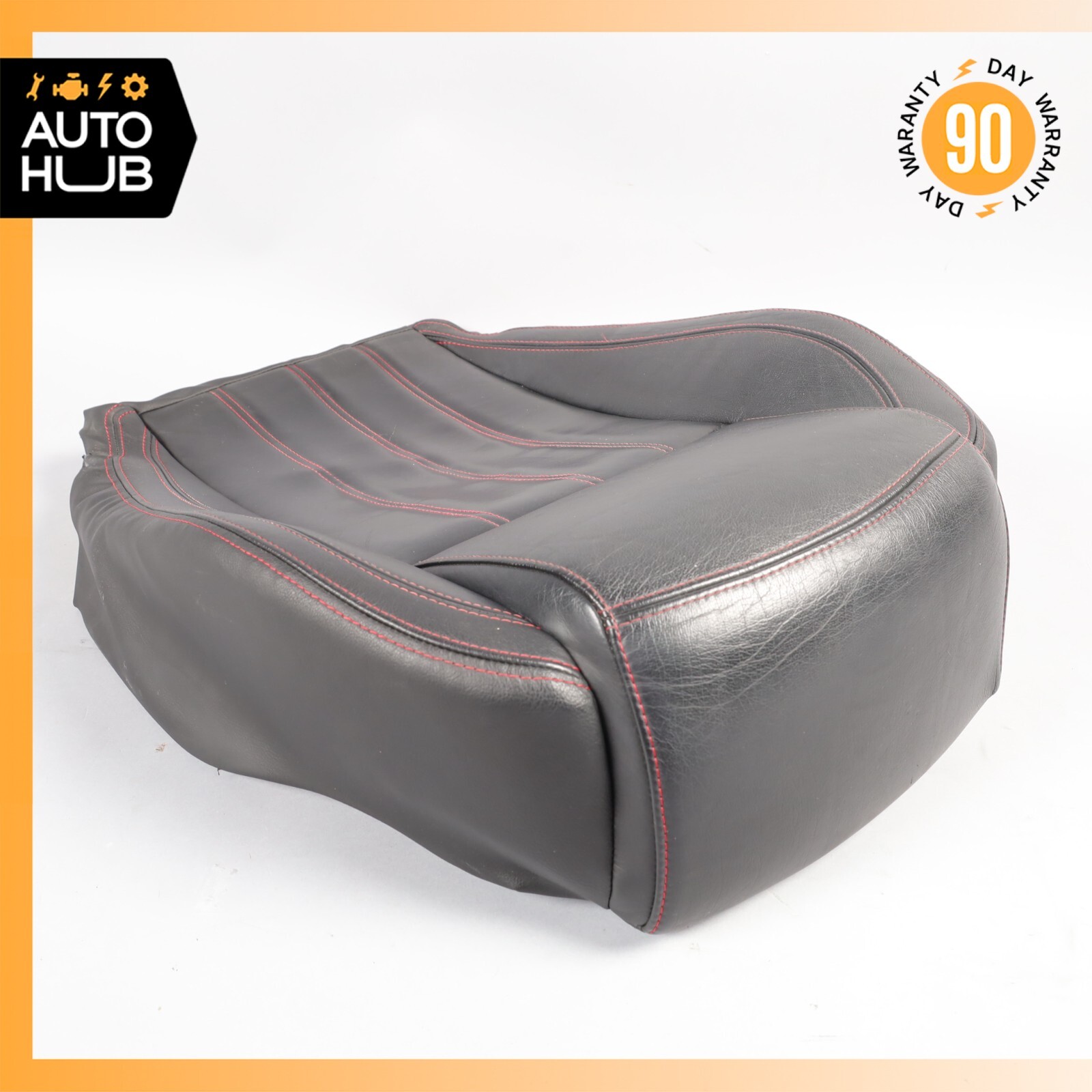 08-12 Maserati GranTurismo M145 Front Left Lower Bottom Seat Cushion Black OEM