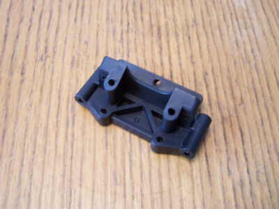 FIts Traxxas 94076 1/10 Drag Slash Front Bulkhead Black 2530 2wd Slash Stampede