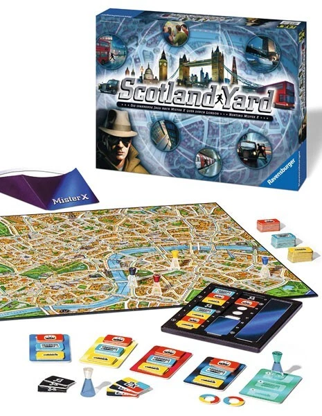 Ravensburger Scotland Yard Jubi Edition Detective Strategy Game Hunt Mister X - Image 2 of 3