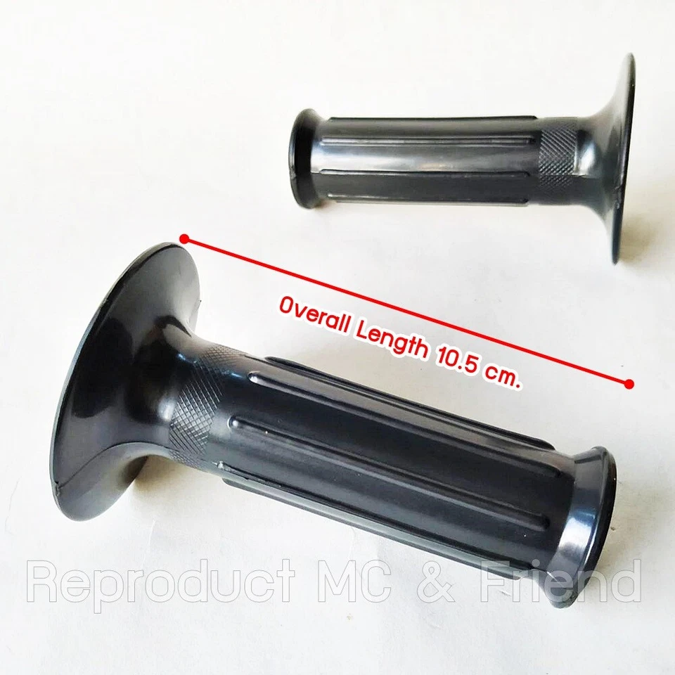 Mango de goma para Honda CT70 XL70 XL75 XL100 XL125 XL250 XL350 XR75 MR175 MR250 Foto 3 de 4