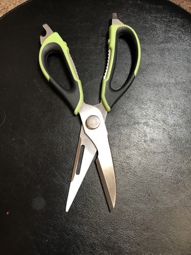 Multi Fuction Shears With Magnetic Holder, Kitchen, Garage Tools (1-blk-8) - Picture 3 of 8